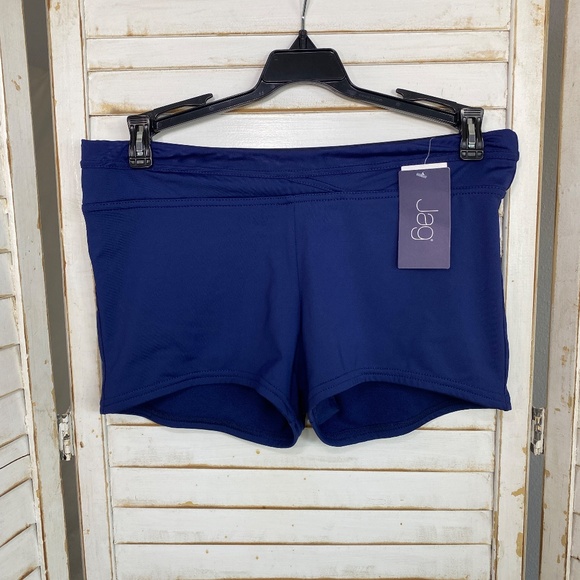 JAG Navy Swim Shorts - Picture 1 of 3